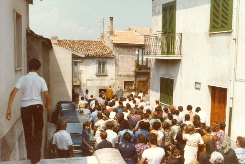 Processione Sacra Famiglia anni '80