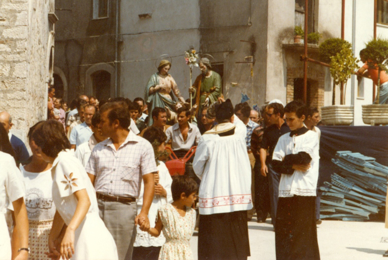 Processione Sacra Famiglia anni '80