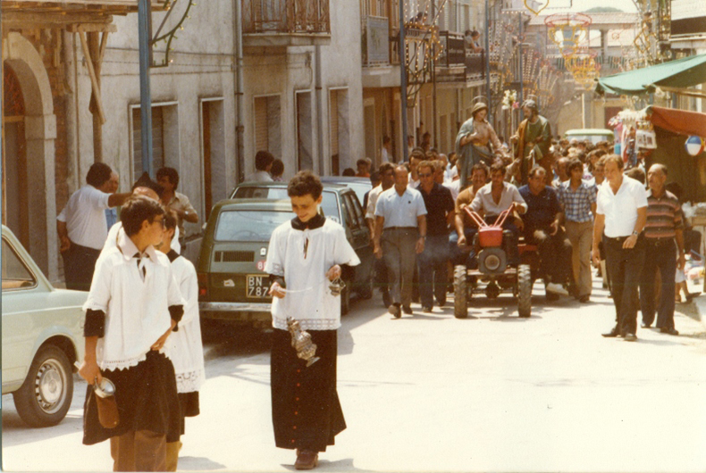 Processione Sacra Famiglia anni '80