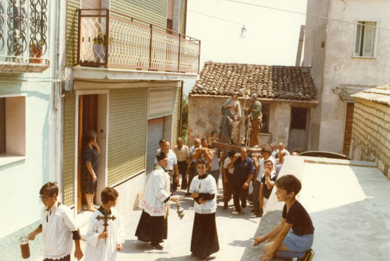 Processione Sacra Famiglia anni '80