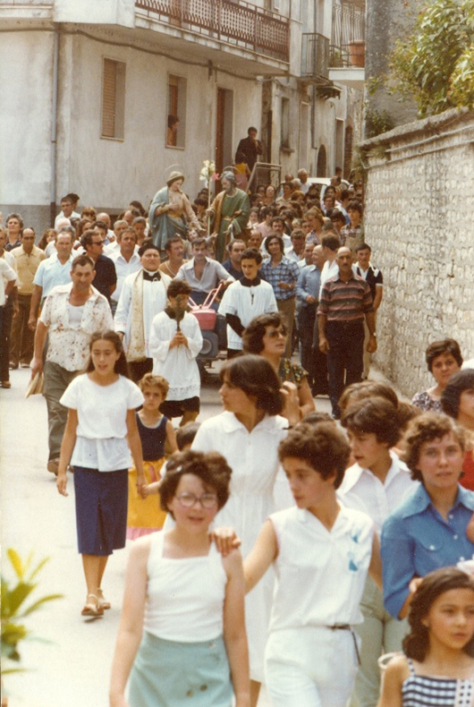 Processione Sacra Famiglia anni '80